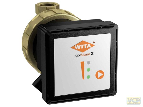 WITA® Zirkulationspumpe go.future Z, L=80 mm, DN 15, ½" IG, 1 m (H), 230V 50