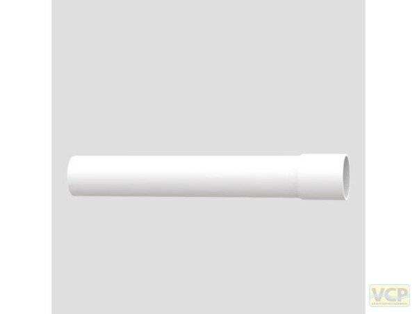 Spülrohrverlängerung mit Muffe und Klebstoff 300mm Ø 44 mm