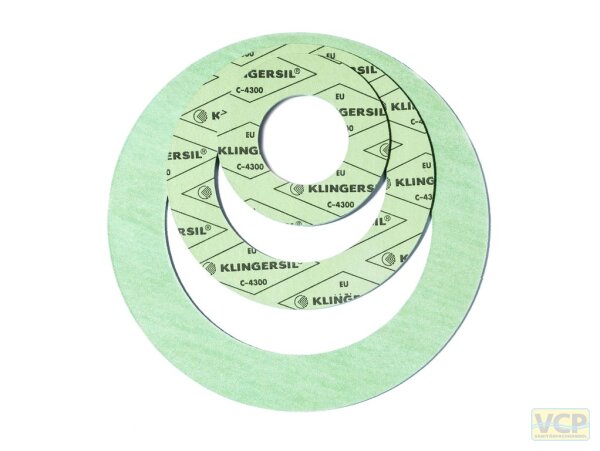 Klingersil Dichtung 27 x 19 x 2, grün - 3/8" für Eisenholländer