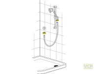 Gummi Dichtung 19x12x2mm für 1/2" Brauseschlauch