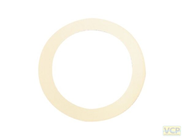 Gummi Flachdichtung 45x70x1mm 6/4" für Spülbecken, Brause, Badewannen