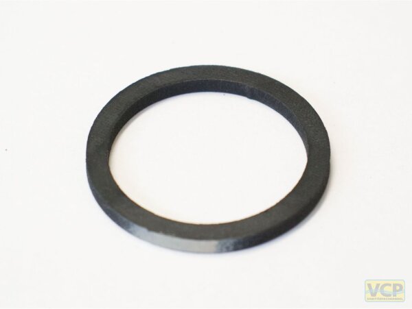 Zweistutzen-Gaszähler-Dichtung (Gummi) 3/4" DN20 23x30x3mm DIN 3376 Teil 1