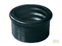 Gummi-Nippel für PE-HD-Rohre DN50/32 45x27mm / 3242