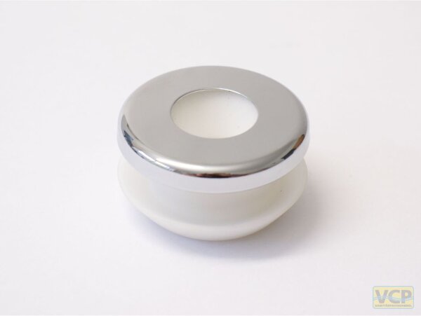 Mület-Urinal-Verbinder weiß mit Rosette 15,5mm