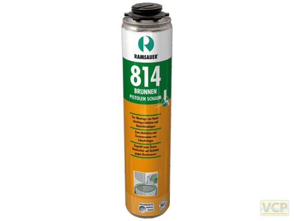 Brunnen-Pistolen-Montageschaum 814 Dose 750ml