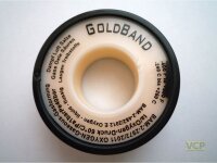 GoldexBand PTFE Dichtungsband 12x0,1mm 13,30 lfm DVGW...