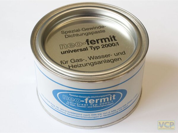 Fermit Dichtungspaste Neo Fermit Universal für Gewinde nach DIN-EN751-2, 450g Dose