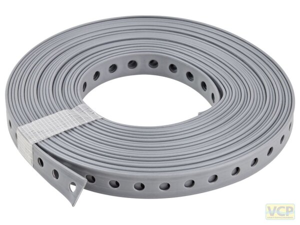 Montageband-Lochband 19mm x 10m kunststoffummantelt