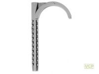 Nylon-Rohrhaken einfach 8 x 75mm VP=50 Stk