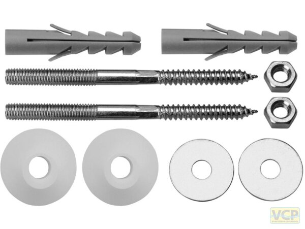 WT-Befestigung M10x18cm komplett