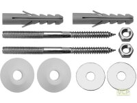 WT-Befestigung M10x18cm komplett