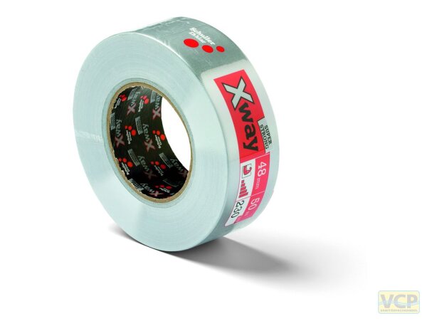 Gewebeklebeband X-WAY SUPERSTRONG silber 48mm x 50 m, 230 micron