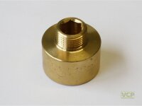 Reduzierstück Messing blank 3/8"Ag x 3/4"Ig