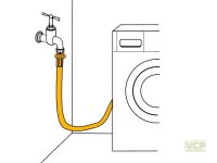 Gummi-Verlängerungsschlauch 2,5m