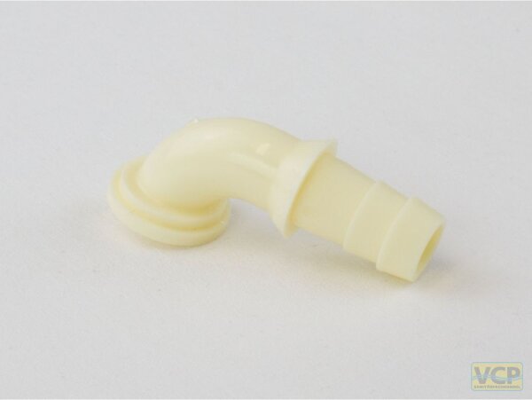 Schlauchtülle 15mm Winkelform PVC