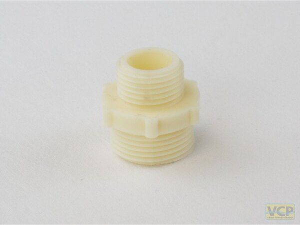 Kunststoff Red.Nippel 3/4" x 1/2"