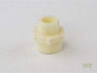 Kunststoff Red.Nippel 3/4" x 1/2"