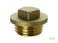 Stopfen Messing blank 3/4"