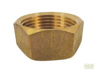 Kappe Messing blank 1/8"