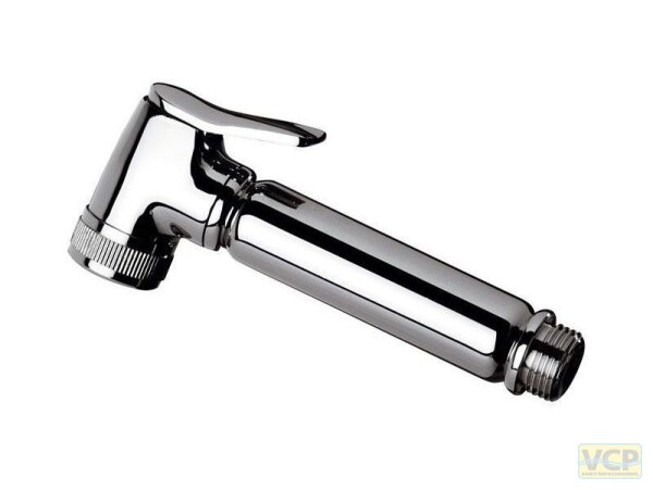 Daumen Handbrause Messing chrom 1/2" mit Siebeinsatz