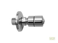 Seitenbrausekopf Mix Messing chrom Kugelgelenk, 25°...