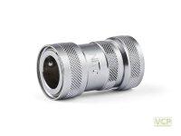 Nito-Steckkupplung 1/2"-System Messing chrom mit...