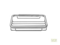 Seifenkorb chrom 130x100 mm