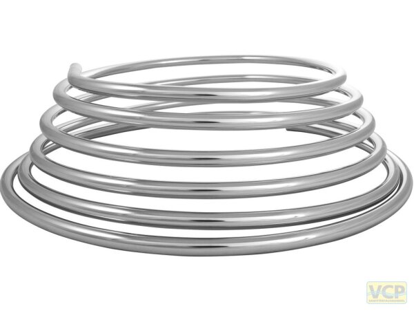 Kupferrohr Ring 5lfm x 12mm verchromt