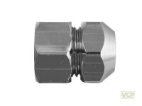 Kupplung Innengewinde 1/2" x 16mm QV verchromt