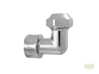 Kupplung Winkelform 1/2" Ig x 10mm QV verchromt