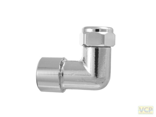 Kupplung Winkelform 3/8" Ig x 10mm NILplus forte QV verchromt