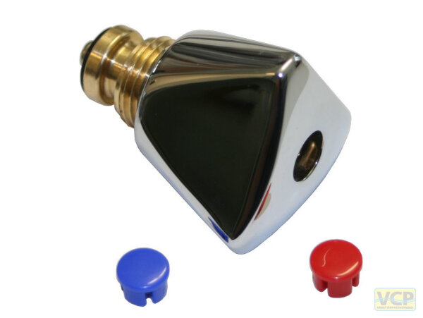 Sanitär-Oberteil 3-kant 3/8" chrom