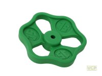Handrad grün 70mm für 3/4" und 1"