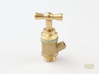 Entleerungsventil 1/4" mit Knebelgriff