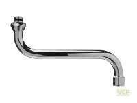 S-Rohrauslauf 3/4" x 100mm konisch dichtend mit 2...