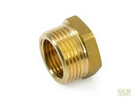 Reduzierstück Messing blank 6/4"Ag x 5/4"Ig