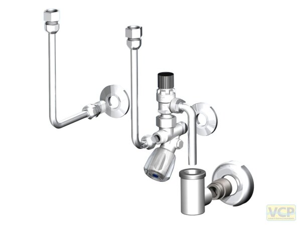 ARA-Speichergarnitur 1/2" chrom