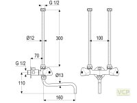 Küchen-Zweigriffmischer Serie classic-line_2...
