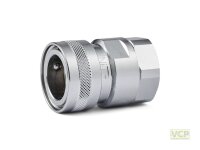 Nito-Steckkupplung 3/4"-System Messing chrom mit...