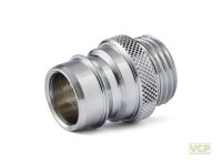 Nito-Gewindestecker 3/4"-System Messing chrom mit...