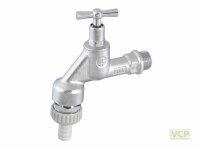 Auslaufventil Nr.3 1/2" matt chrom mit...