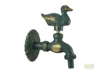 Nostalgie-Auslaufventil 1/2" Ente