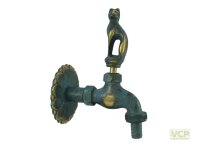 Nostalgie-Auslaufventil 1/2" Katze