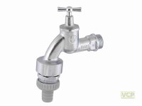 Auslaufventil Nr.3 3/4" matt chrom mit...