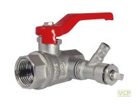 Kugelhahn 1/2" Ig mit Entleerung