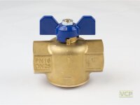 Kugelhahn 3/4" Ig mit Filter 400my