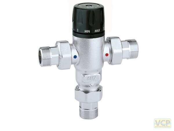 Caleffi Thermomischer 521 3/4" mit Rückschlagventilen