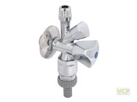 Doppelspindelventil 1/2" mit Rohrbelüfter und...