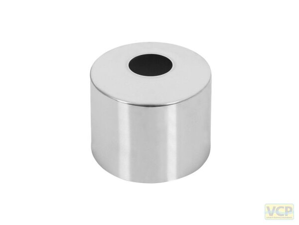 Rosette 1/2" x 42mm Höhe verchromt