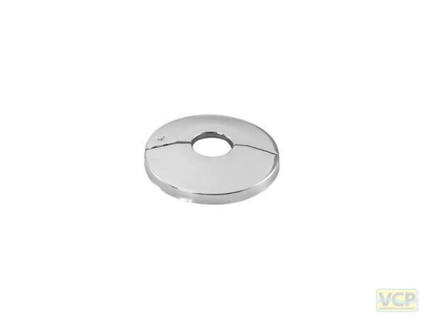 Klapprosette 1/2" 22mm Messing chrom